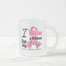 Esposa - cinta del cáncer de pecho taza de café