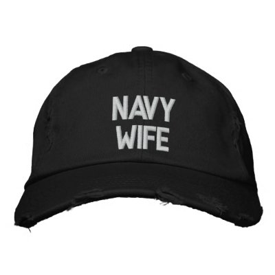Esposa de la marina de guerra gorra de beisbol Esposa de la marina de guerra gorra de beisbol