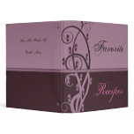 Espresso and Sangria Recipe Book binders
