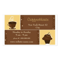 Espresso Cafe Business Card business cards