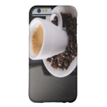 Espresso cup on black granite counter barely there iPhone 6 case