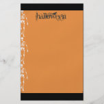 Esqueletos y aviador de Halloween de las arañas Flyer A Todo Color