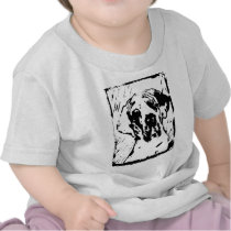 Esra Harlekin Deutsche Dogge t-shirts
