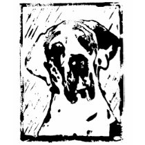 Esra Harlekin Deutsche Dogge t-shirts