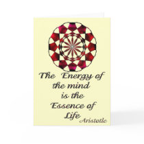 *Essence of Life* -Aristotle Quote cards