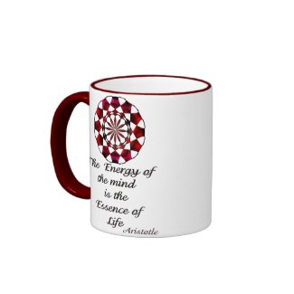 *Essence of Life* -Aristotle Quote mug