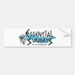 Essential Sundays logo Bumper Sticker