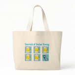 essentials of student nursing beer and stetho canvas bag