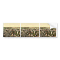 Esslingen seen from Dreikaiserfallsen, Black Fores Bumper Sticker
