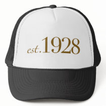 Est 1928 trucker hats