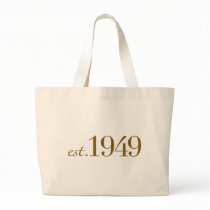 Est 1949 canvas bag
