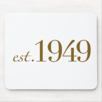 Est 1949 mouse mat
