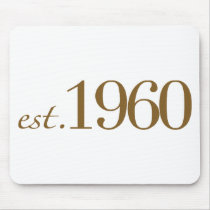 Est 1960 mousepads