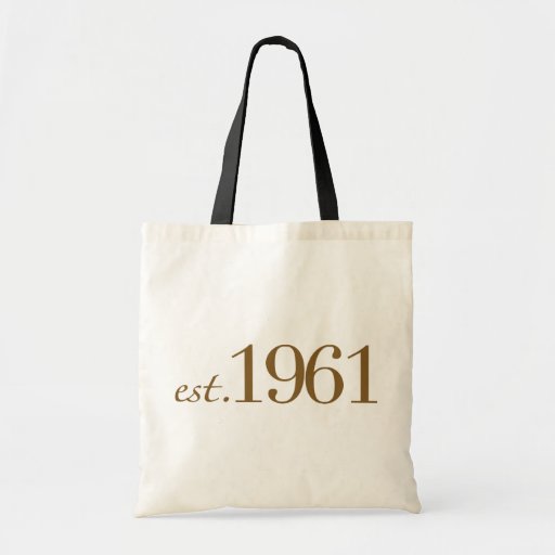Est 1961 (Birth Year) Bags