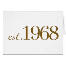 Est 1968 cards by worldsfair Est 1968 cards