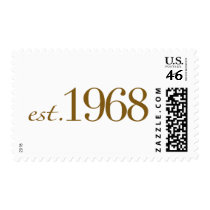 Est 1968 postage