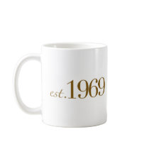 Est 1969 mugs by worldsfair Est 1969 mugs