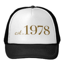 Est 1978 mesh hats