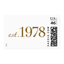 Est 1978 postage stamps