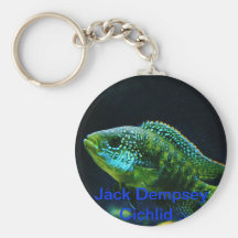 Ésta es una imagen hermosa de Jack Dempsey. Llavero Personalizado