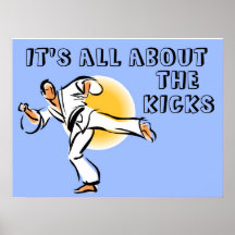 Está todo sobre el poster de los artes marciales d
