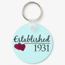 Established 1931 keychains