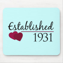 Established 1931 mousepads by smallhandsdesigns Established 1931 mousepads