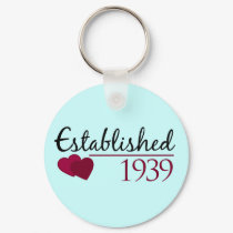 Established 1939 keychains