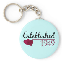 Established 1949 keychain