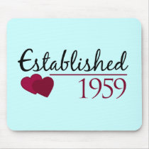 Established 1959 mousepads