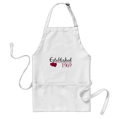 Established 1969 aprons