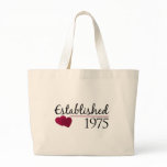 Established 1975 tote bags