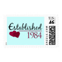 Established 1984 postage by smallhandsdesigns Established 1984 postage