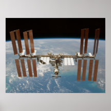Estación espacial internacional (ISS) Poster