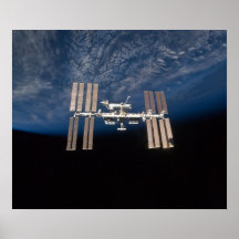 Estación espacial internacional (ISS) Poster