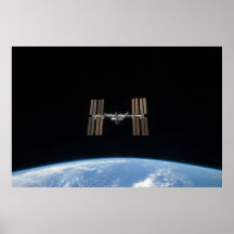 Estación espacial internacional (STS-119) Poster