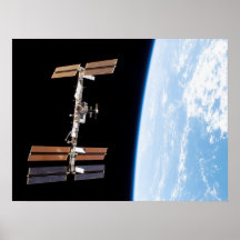 Estación espacial internacional (STS-120) Poster