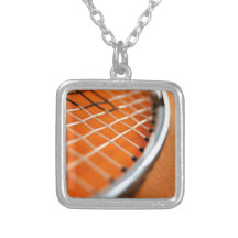Estafa de bádminton collares personalizados