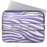 Estampado de zebra animal retro 13 fundas ordendadores