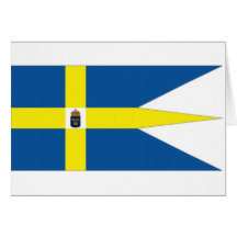 Estándar de la familia real de Suecia Felicitacion