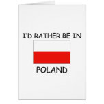 Estaría bastante en Polonia Felicitación