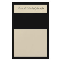 Estate Collection Stationery in Black