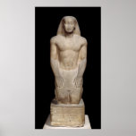 Estatua del arrodillamiento de Nakhtorheb Impresiones
