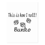 Éste es cómo ruedo Bunko Tarjeta Postal