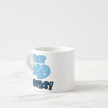 Este papá oscila los regalos tazita espresso