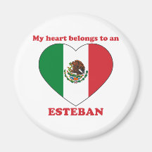 Esteban Fridge Magnet