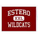 Estero - Wildcats - High School - Estero Florida cards by customteamsportswear Estero - Wildcats - High School - Estero Florida cards