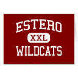 Estero - Wildcats - High School - Estero Florida Card