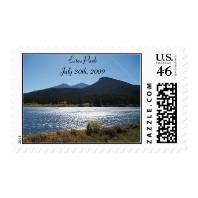 Estes Park, Colorado - Customized - Customized Postage Stamps by hmhalpern