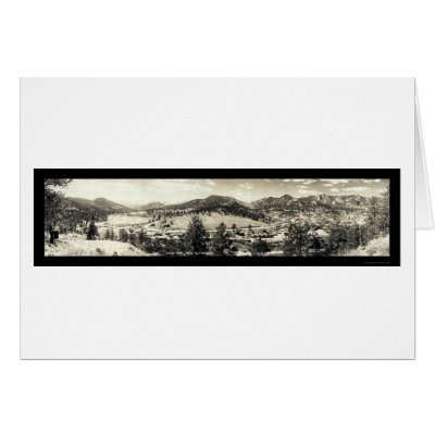 Estes Park, Colorado Photo 1940 Cards by lc_panoramicphotos